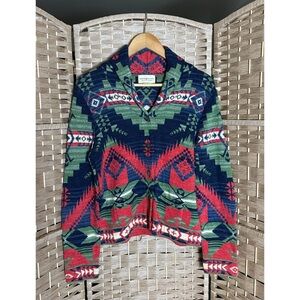 Denim & Supply Ralph Lauren Multicolor Patterned Cardigan